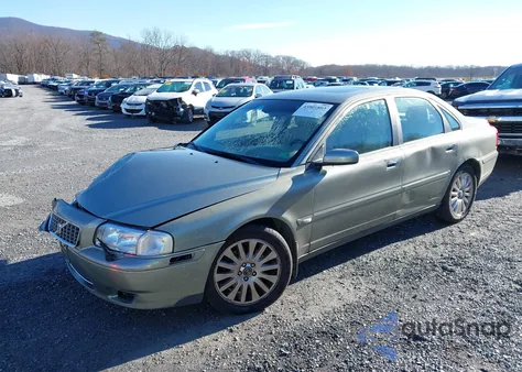 2006 Volvo S80 2.5T z USA, uszkodzony, nr VIN YV1TH592461439447